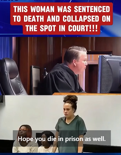 Emotional Courtroom Moment: Woman Collapses After Hearing Her Sentence – Internet Reacts Strongly
