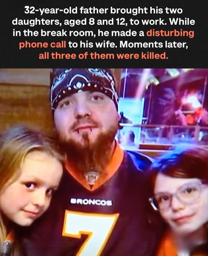 Devoted Father and His Two Young Daughters Pass Away After Workplace