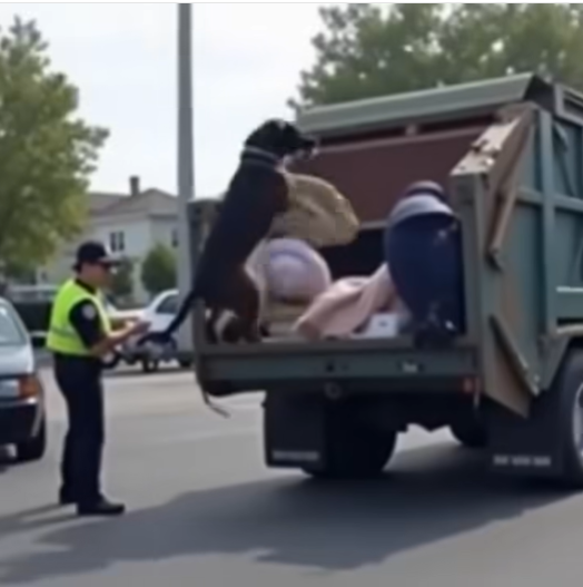 Hero K9 Alerts Officer to Unusual Noise — Leading to an Infant’s Rescue from Garbage Truck