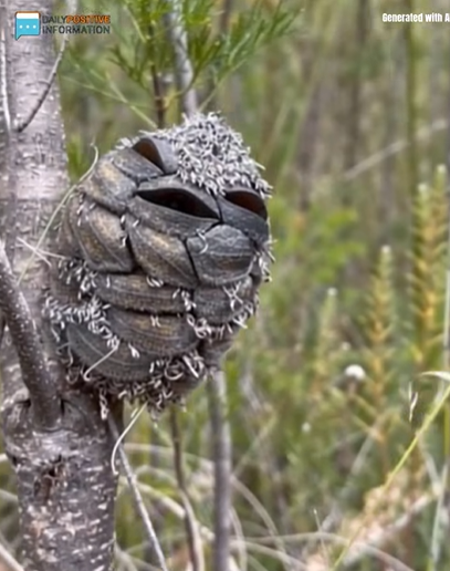 She Thought She Saw A Happy Bird In The Woods, Then Suddenly Realizes Her Mistake