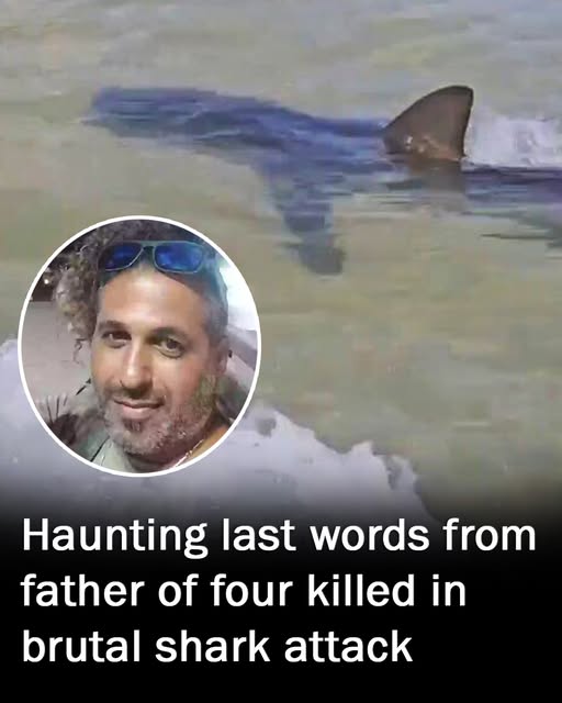 Heartbreaking last words from father killed in shark attack