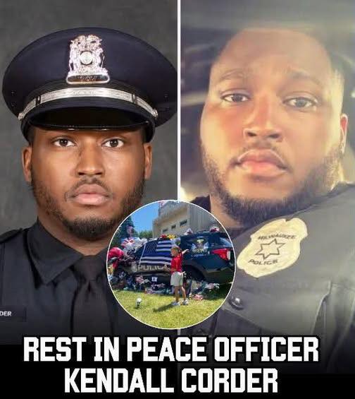 Milwaukee officer Kendall Corder lost his l