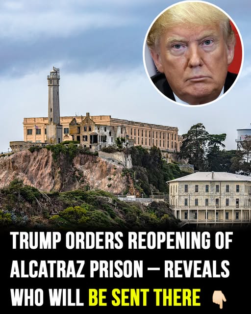 Donald Trump wants to reopen Alcatraz and reveals who will be sent there