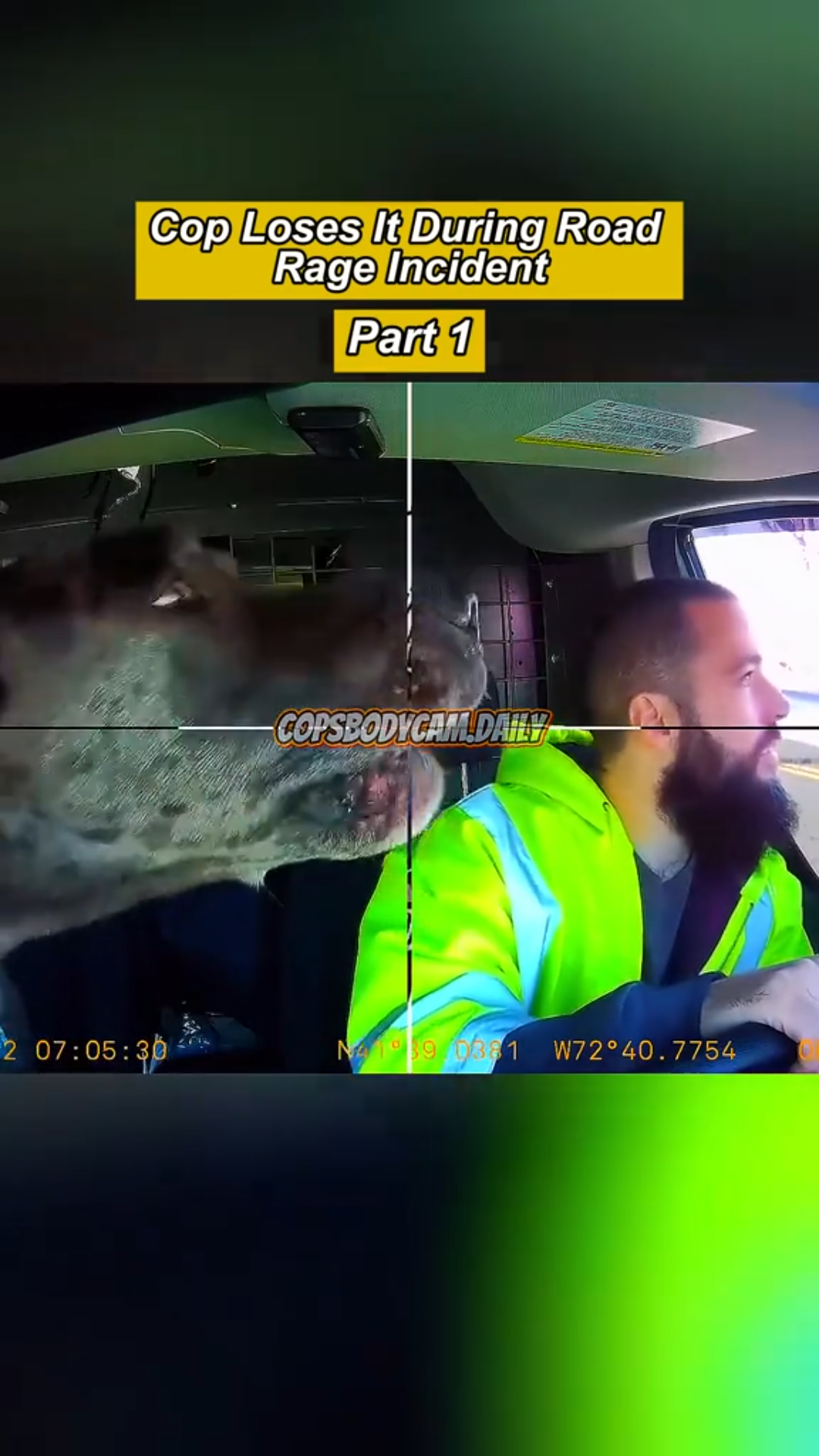 “ Off-Duty Officer Explodes During Road Rage — Internet Reacts”