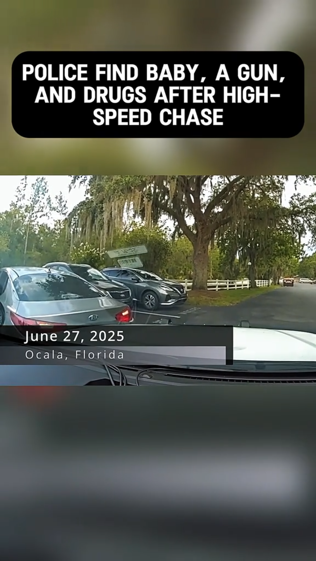 Baby, Gun, and Drugs Found in Car After Insane Police Pursuit