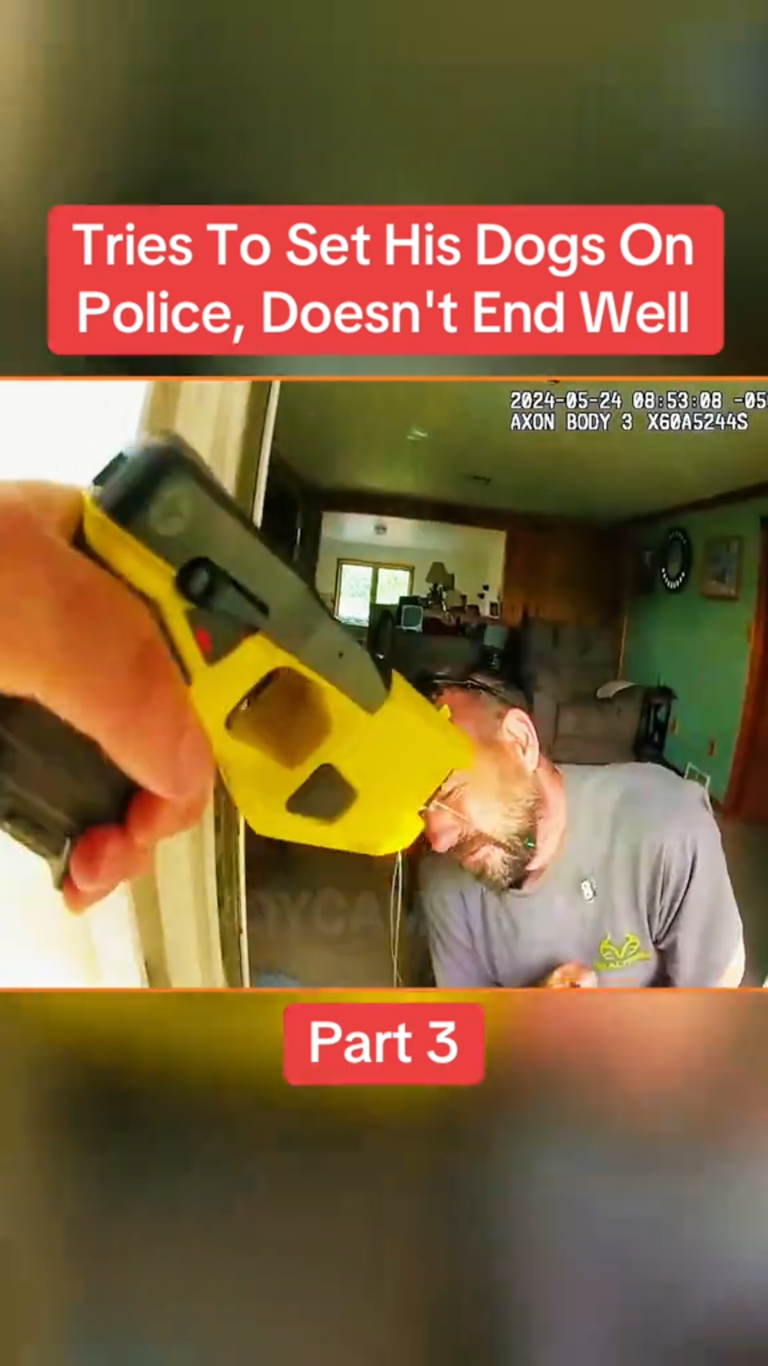 He Sent His Dogs After the Cops… Instantly Regretted It