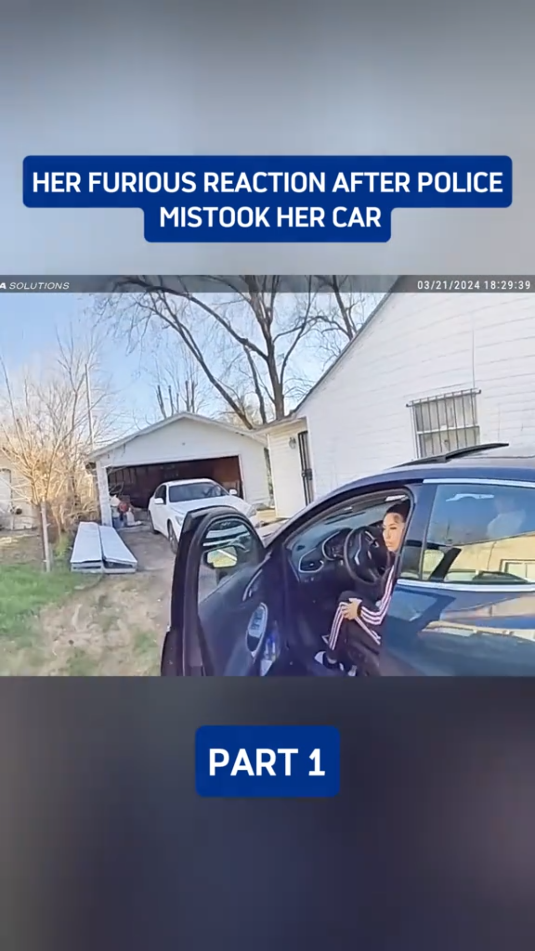 “Her Furious Reaction When Cops Wrongly Pulled Her Over”