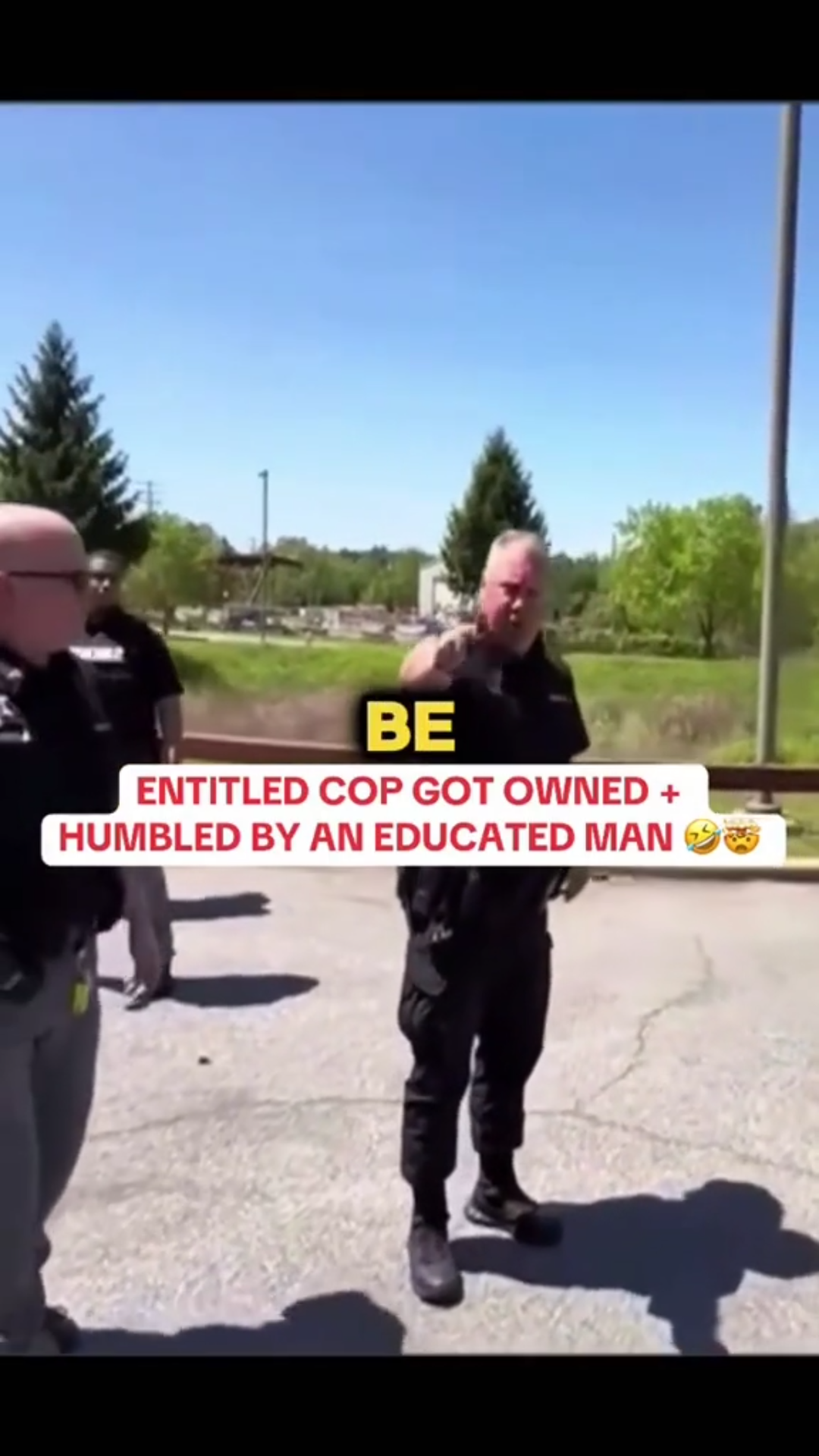 Entitled Cop Gets Humbled by an Educated Man