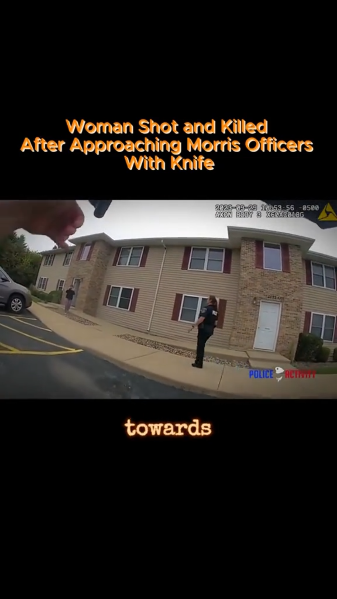 Woman Shot and Killed After Approaching Morris Officers With a Knife