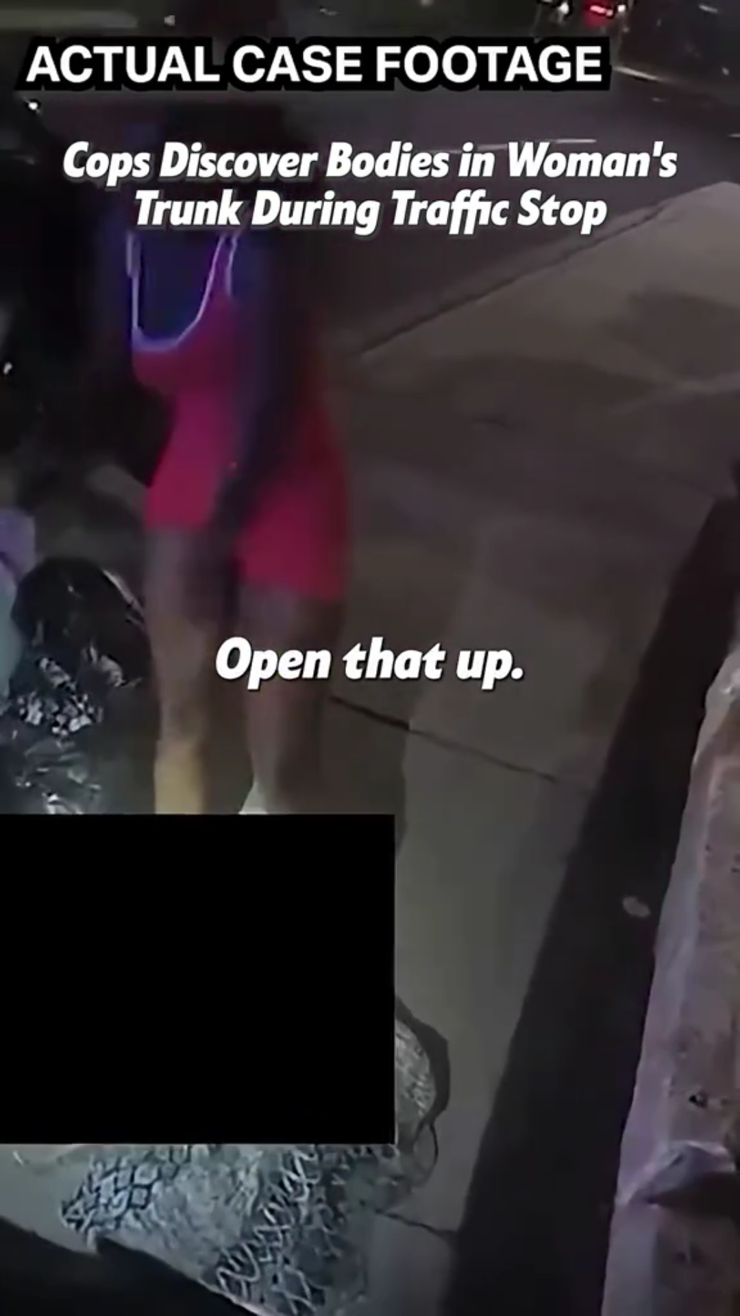 Cops Discover Bodies in Woman’s Trunk During Traffic Stop