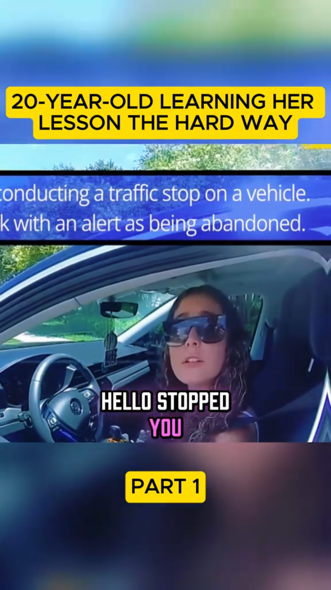 20-Year-Old Learning Her Lesson The Hard Way