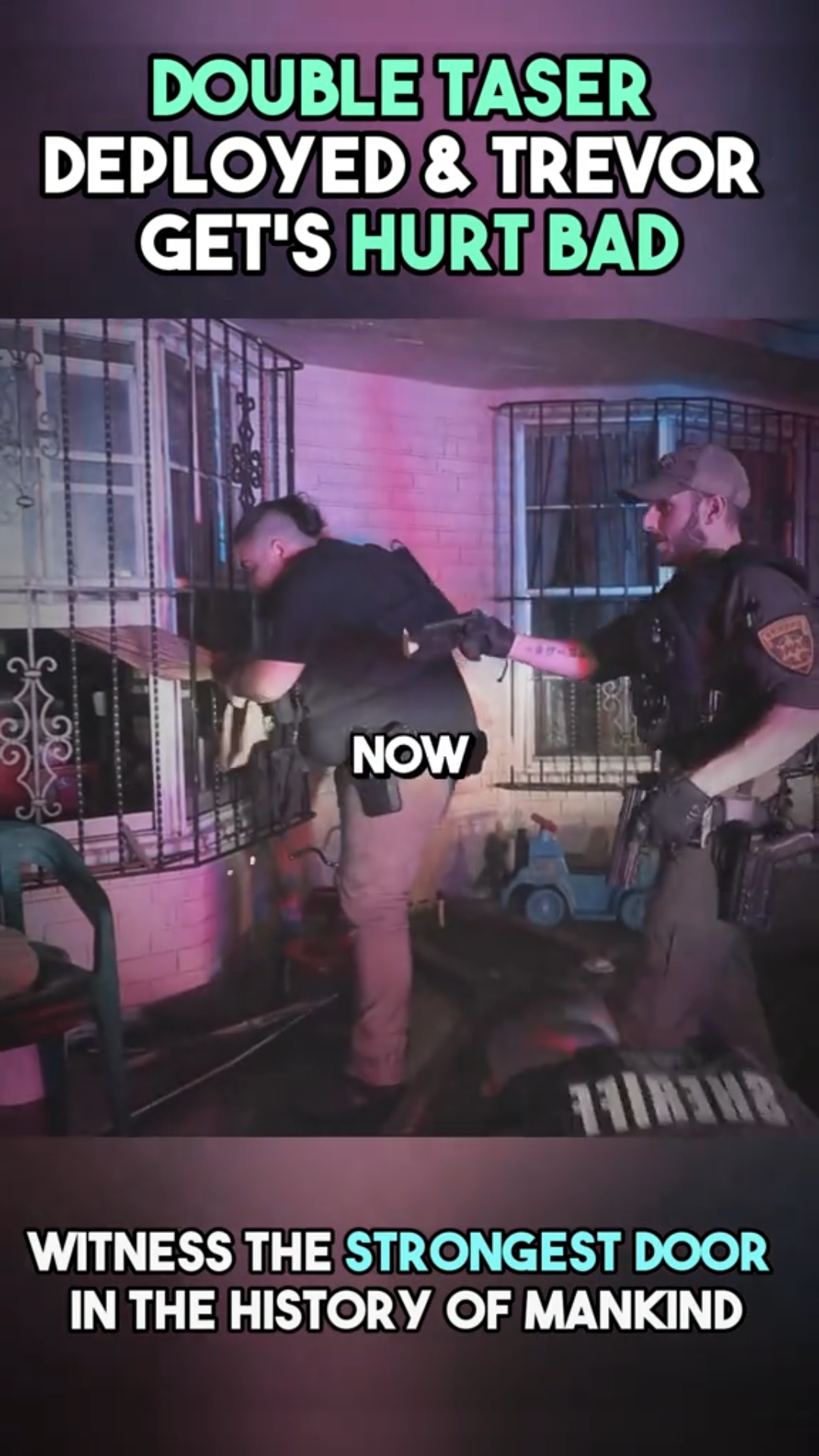 Double Taser Deployed — Trevor Gets Seriously Injured